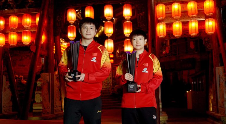 Fan Zhendong dan Sun Yingsha.