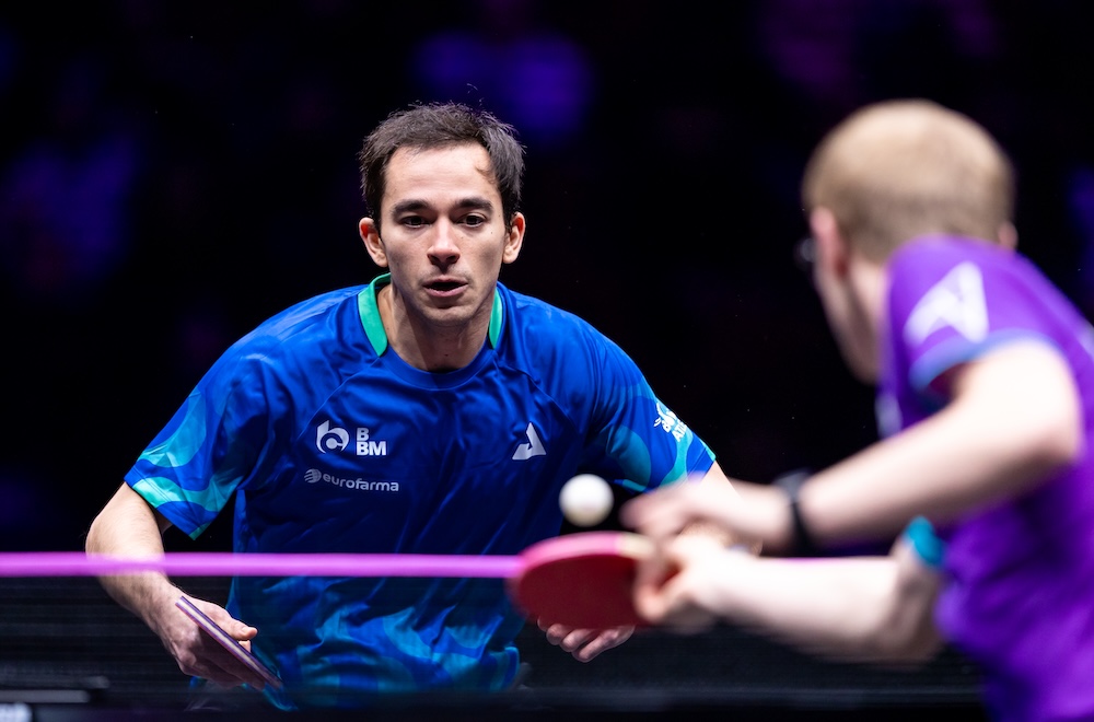 Felix Lebrun menang dramatis atas Hugo Calderano lewat 7 gim.