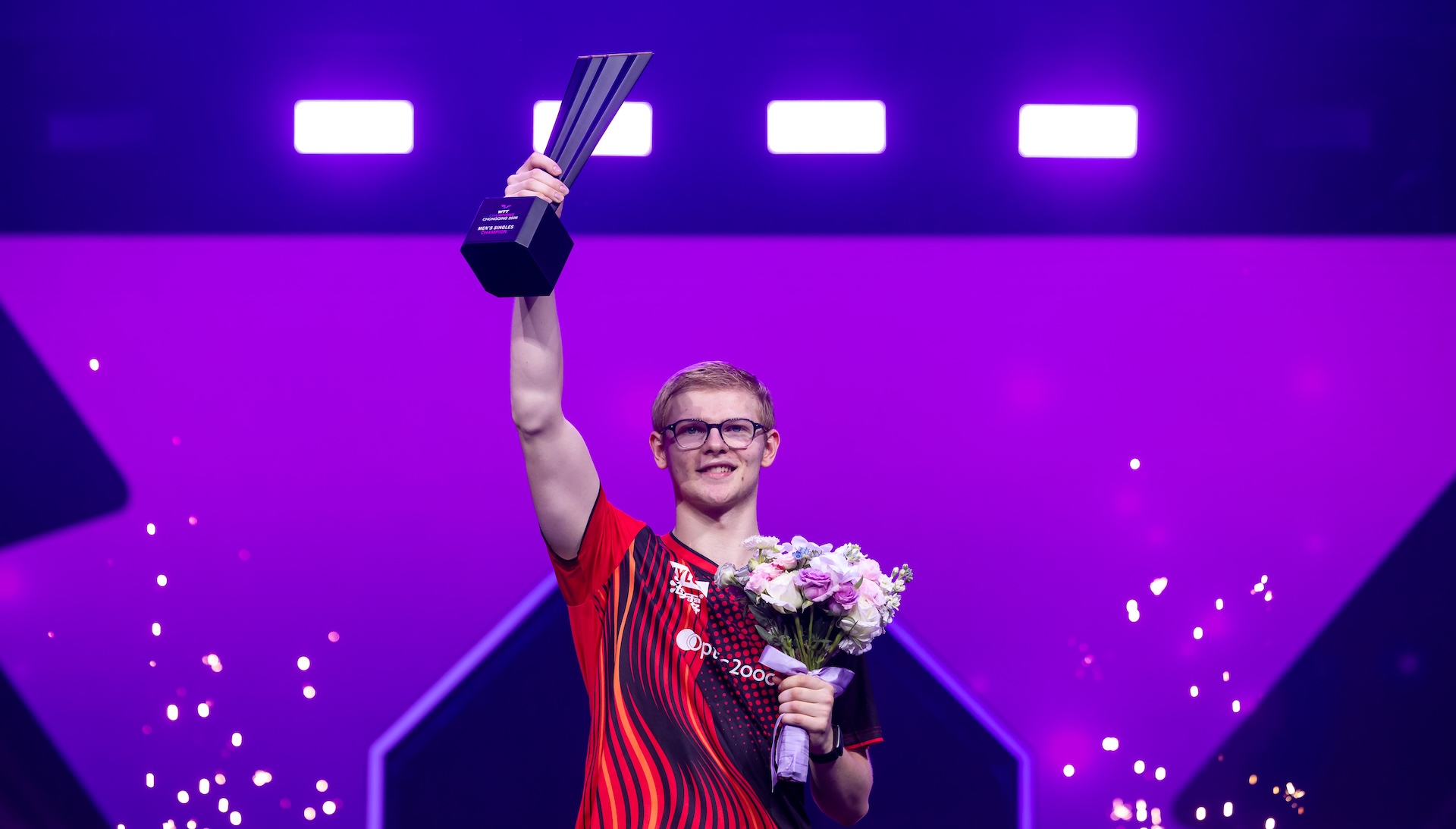Felix Lebrun raih gelar juara WTT Champions Chongqing 2026 usai bekuk Wen Ruibo 4-1.