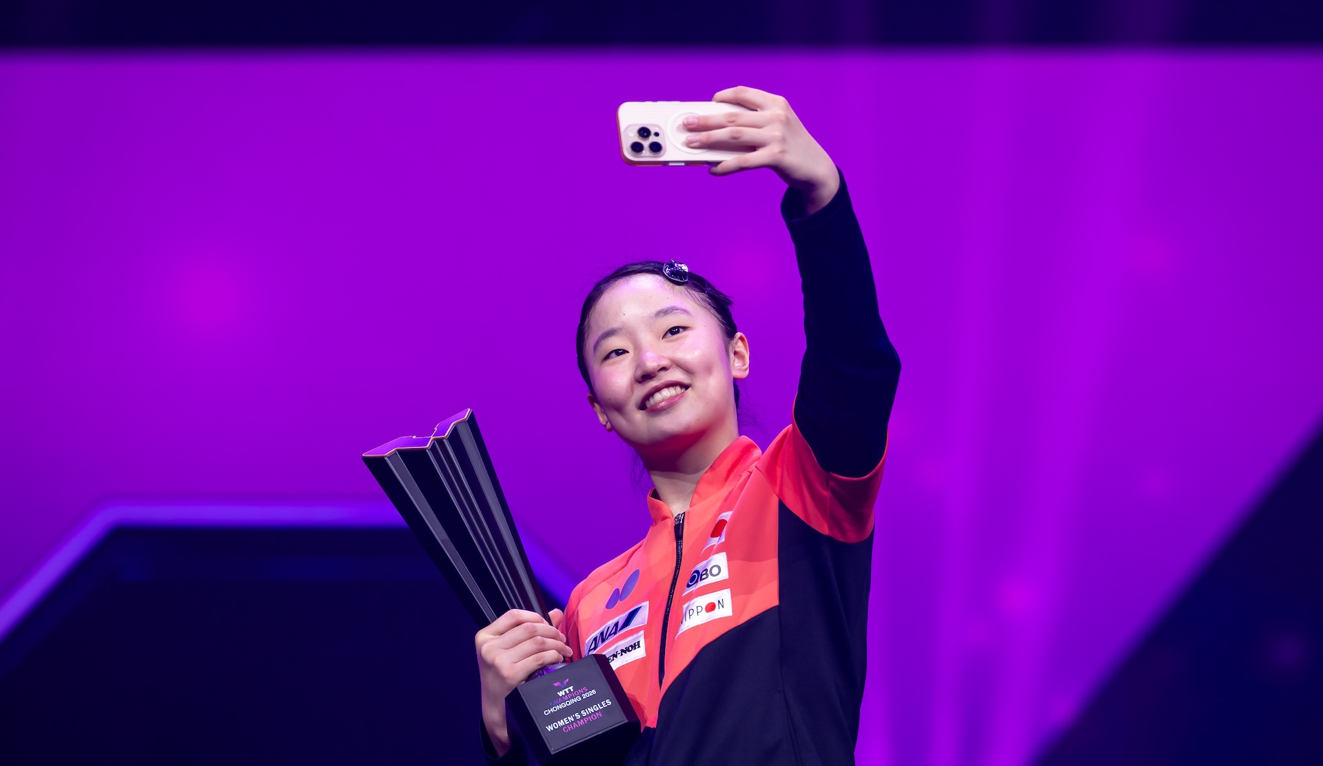 Miwa Harimoto cetak sejarah jadi juara WTT Champions termuda usai kalahkan Kuai Man di Chongqing 2026.