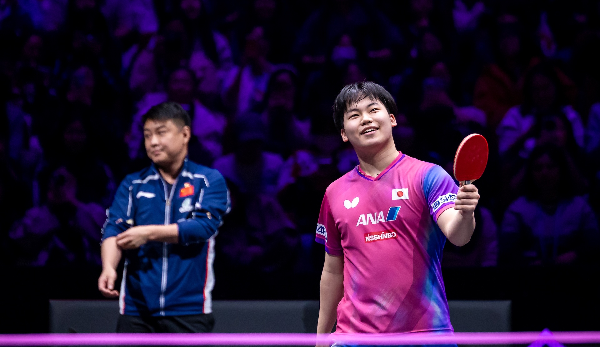 Sora Matsushima menyingkirkan Wang Chuqin di perempat final WTT Champions Chongqing 2026.