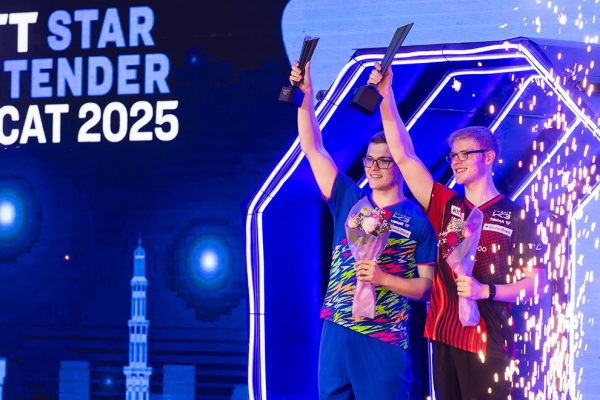 Kisah Lebrun brothers: Alexis dan Felix, bintang tenis meja Prancis yang saling dorong mencapai puncak. Alexis incar kemenangan atas adiknya.