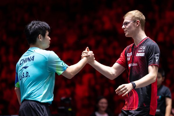 Lin Shidong tersingkir usai kalah dari Felix Lebrun di perempat final Singapore Smash 2026, Wang Chuqin ke semifinal.