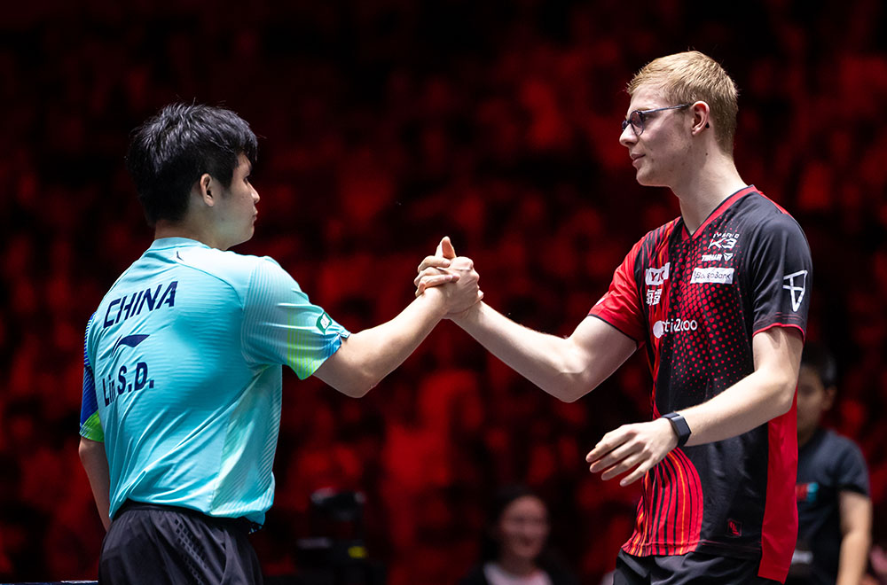 Lin Shidong tersingkir usai kalah dari Felix Lebrun di perempat final Singapore Smash 2026, Wang Chuqin ke semifinal.