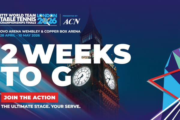 London bersiap jadi tuan rumah ITTF World Team Table Tennis Championships 2026.