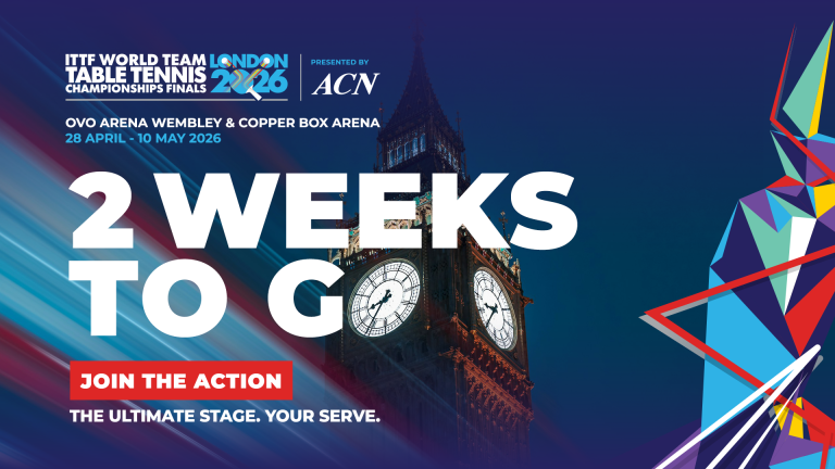 London Bersiap Gelar ITTF World Team Table Tennis Championships Finals 2026
