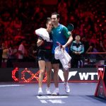 Bruna Takahashi dan Hugo Calderano