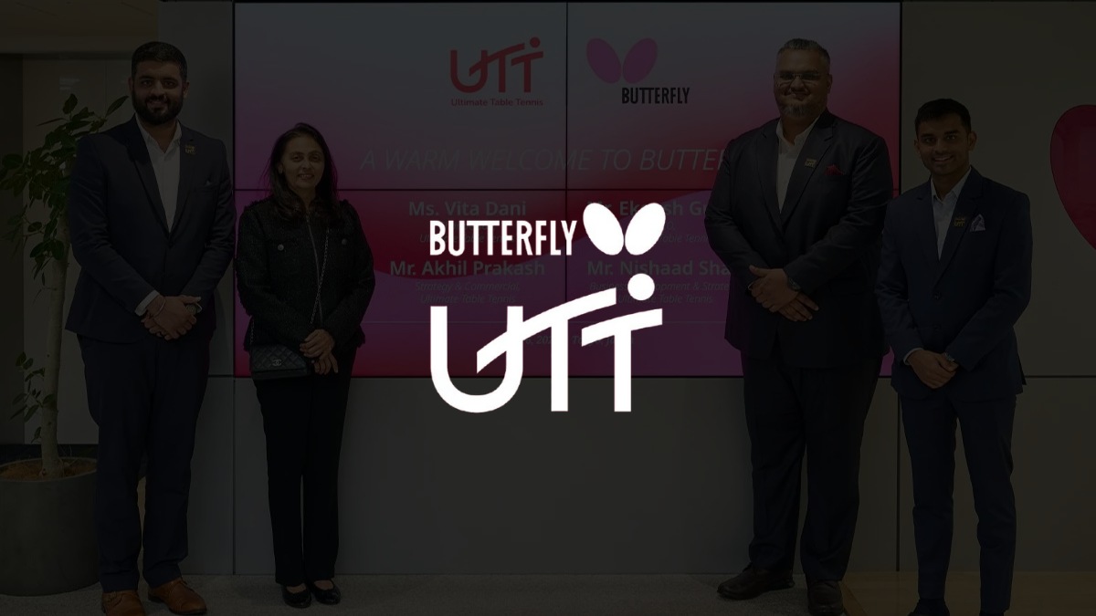 Butterfly resmi jadi sponsor utama Ultimate Table Tennis (UTT) India hingga 2030.