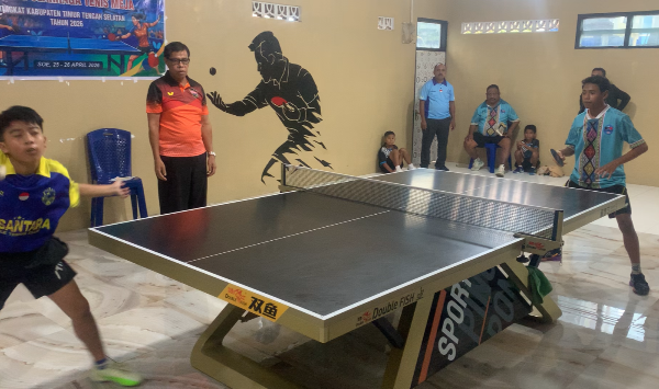 PTMSI Kabupaten TTS gelar seleksi atlet tenis meja untuk PON XXII 2028.
