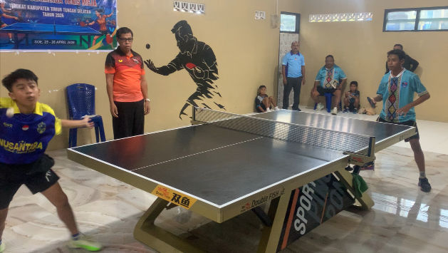 PTMSI Kabupaten TTS gelar seleksi atlet tenis meja untuk PON XXII 2028.