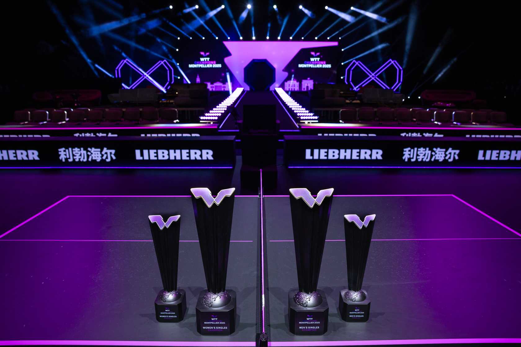 Liebherr kembali jadi sponsor utama Tenis Meja Dunia 2026!