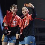 Hina Hayata and Miwa Harimoto