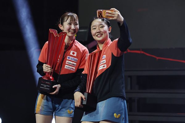 Hina Hayata and Miwa Harimoto