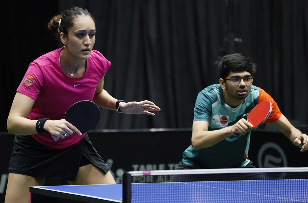 Manika Batra dan Manav Thakkar